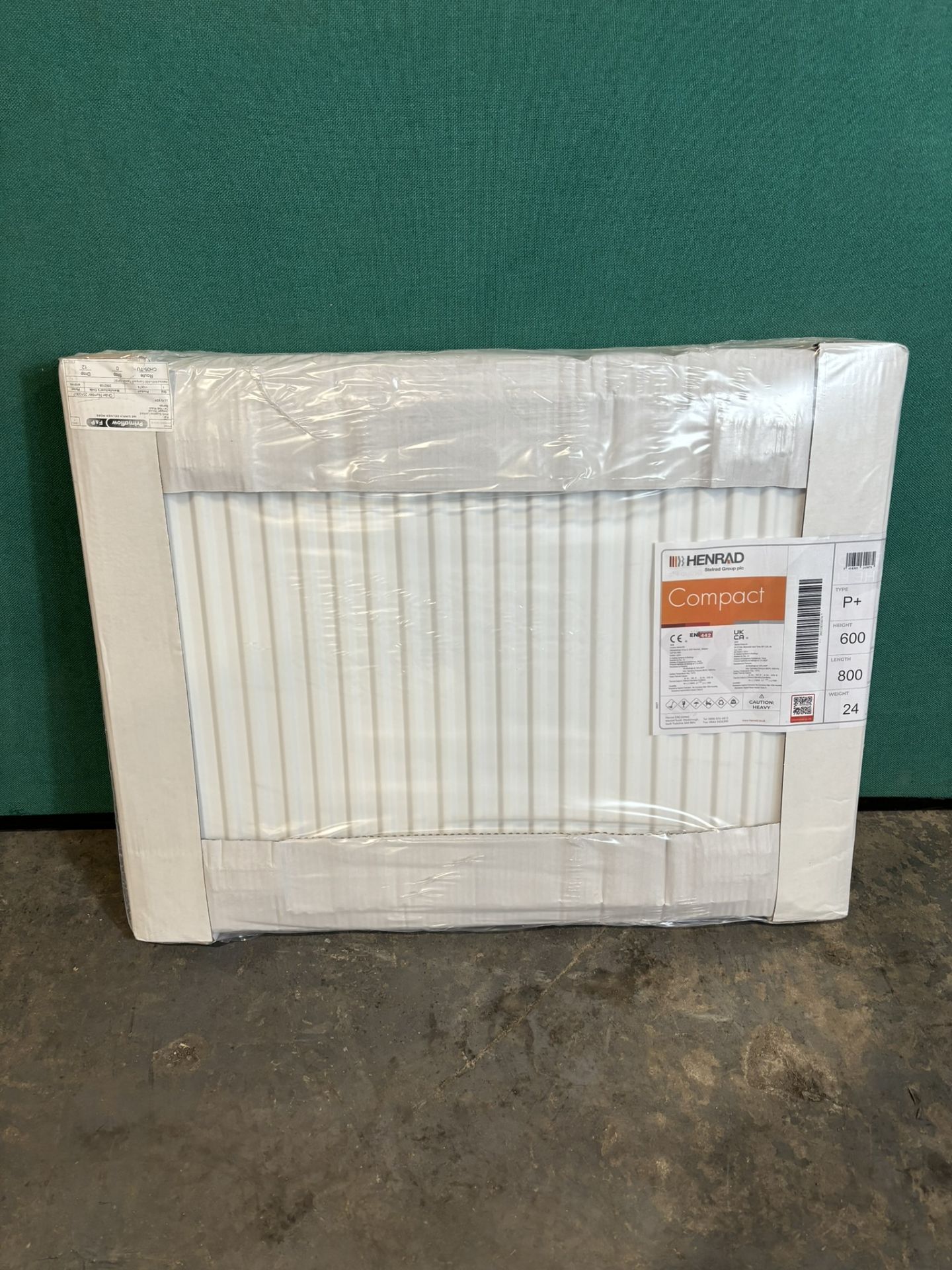 Henrad 600x800 Compact Type 21 Double Panel Single Convector Radiator