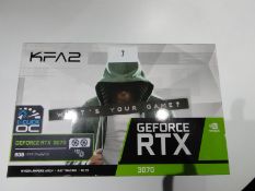 Nvidia GeForce RTX 3070 Graphics Card - Used - PLEASE SEE PHOTOS