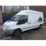 Ford Transit 125 Trend High Roof | YP61 WLB | Internal Hydraulic Swing Lift & Work Benches | 169,550