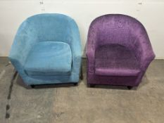 2 x Various Armchairs As Seen In Photos
