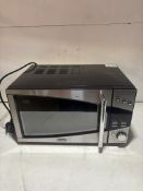 De'Longhi P80D20EL-T5A Standard Microwave, Black & Silver