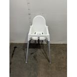 5 x White Childrens Highchairs