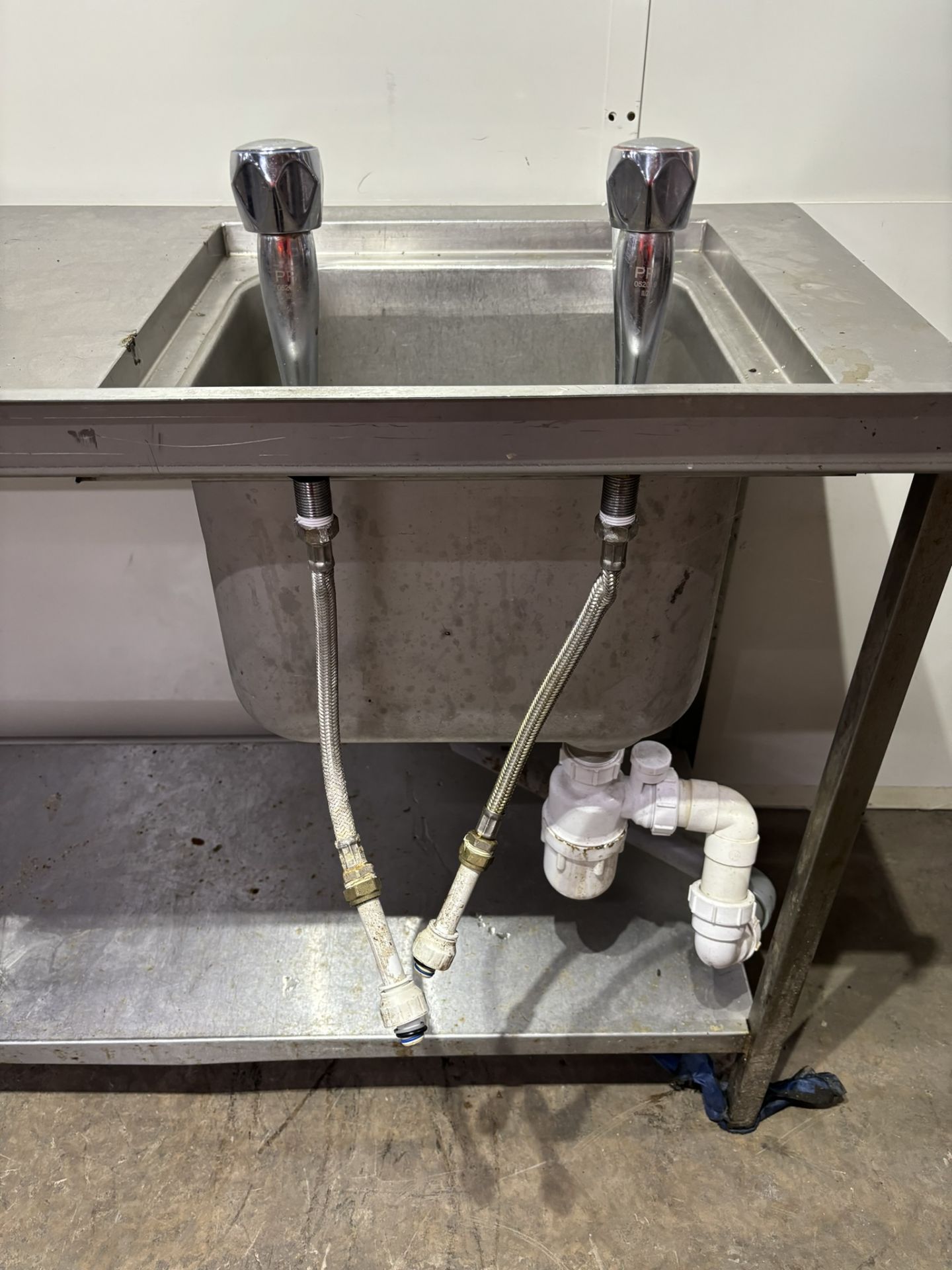 1800mm Stainless Steel Commercial Single Sink Catering Table - Image 8 of 8