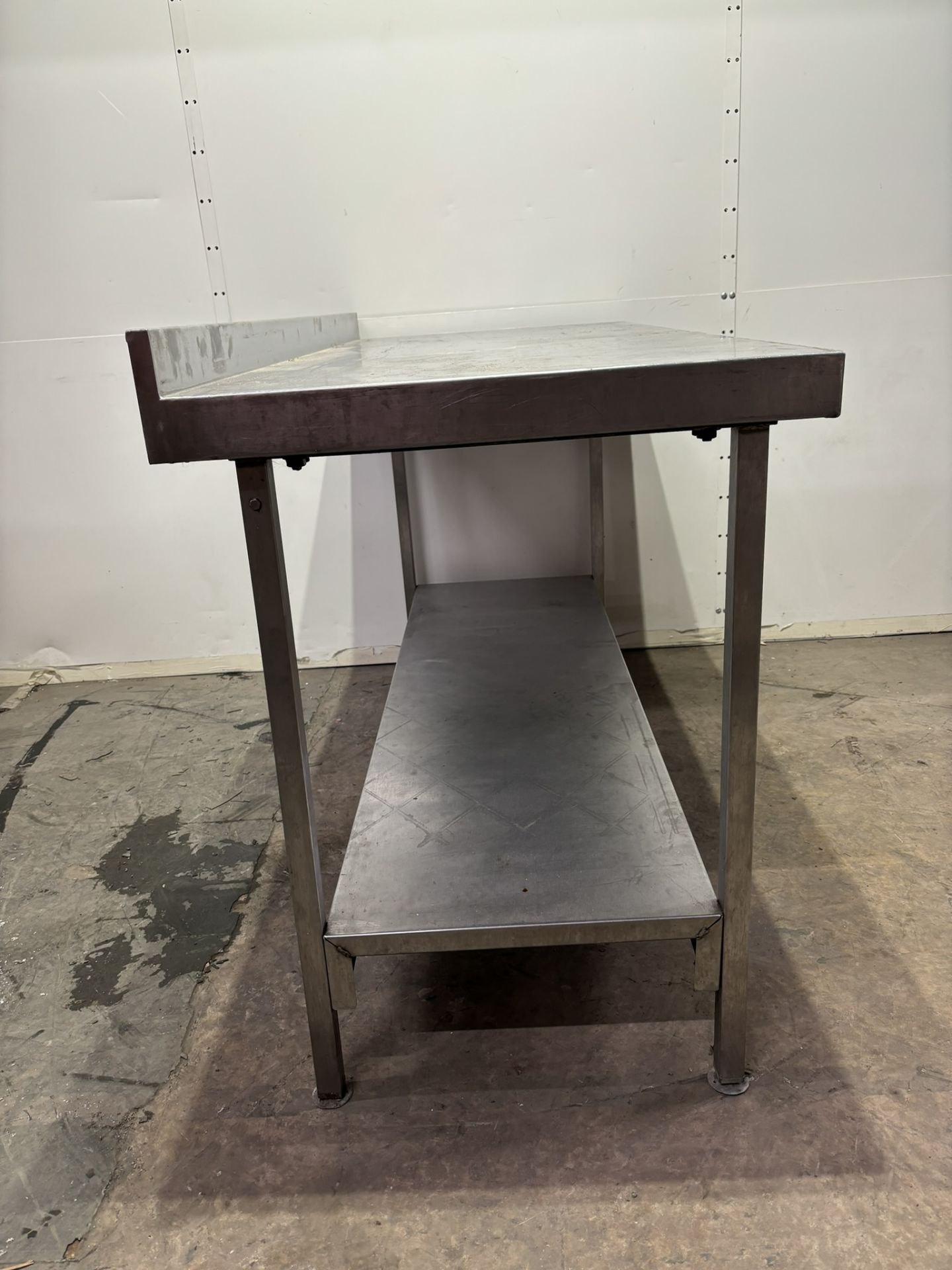 1500mm Stainless steel Commercial Catering Table With Bottom Shelf - Image 4 of 5