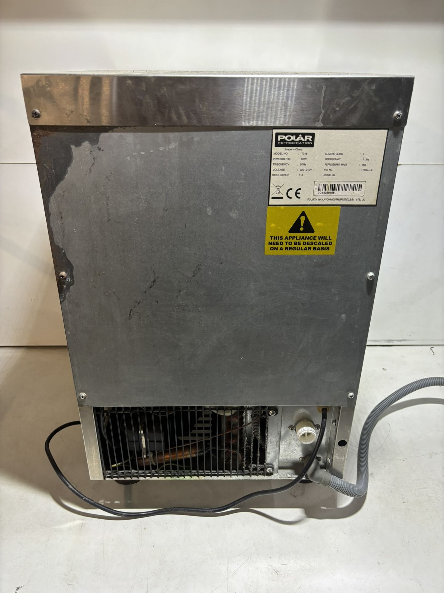 Polar C-Series T316 Automatic Self Contained Cube Ice Machine - Image 7 of 8