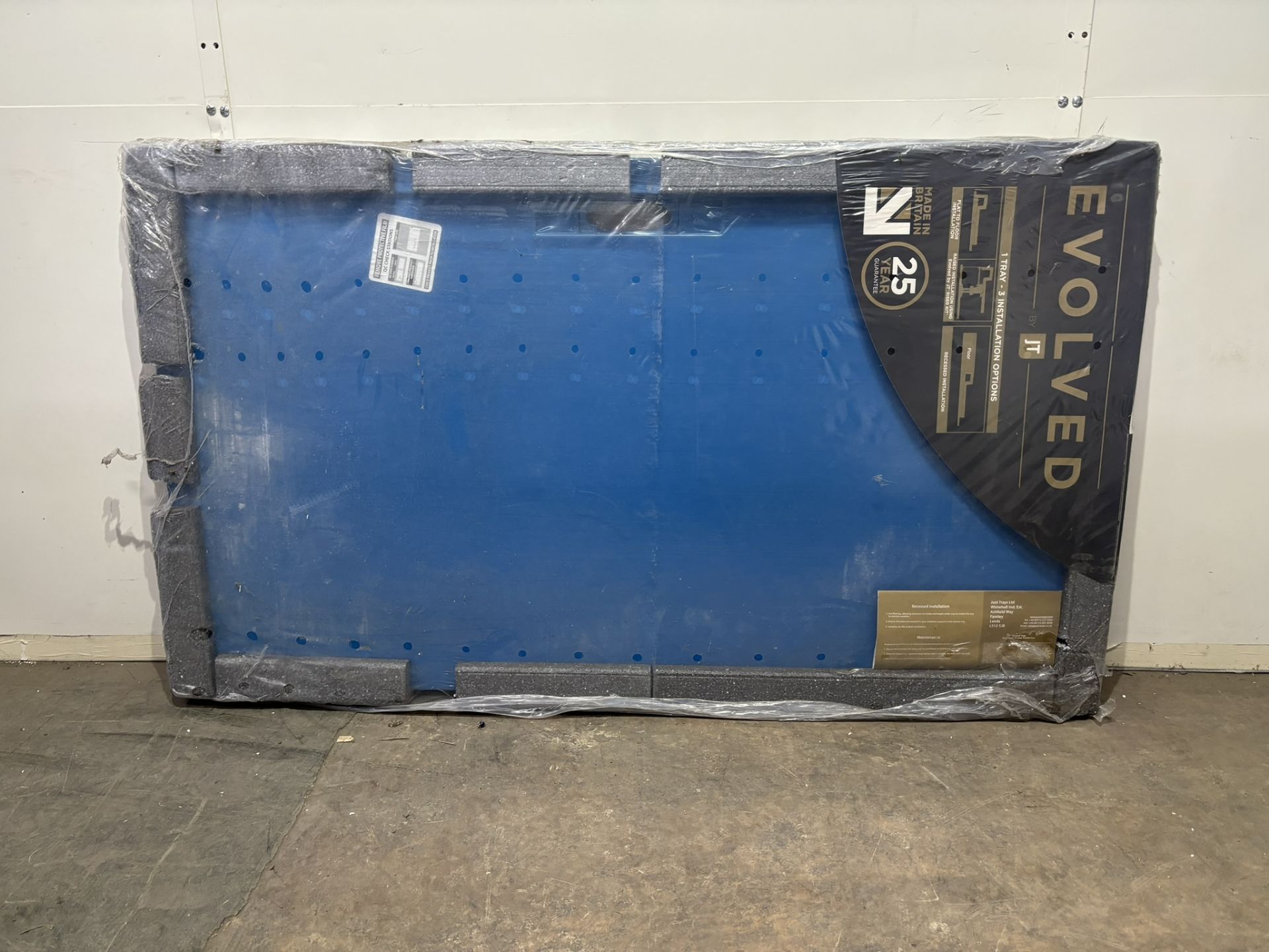 JT Evolved Rectangular Shower Tray | Size: 1400 x 800 - Bild 2 aus 4