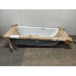 Ex-Display MDGBR0010C Straight Acrylic Bath Tub | Size: 1700 x 700