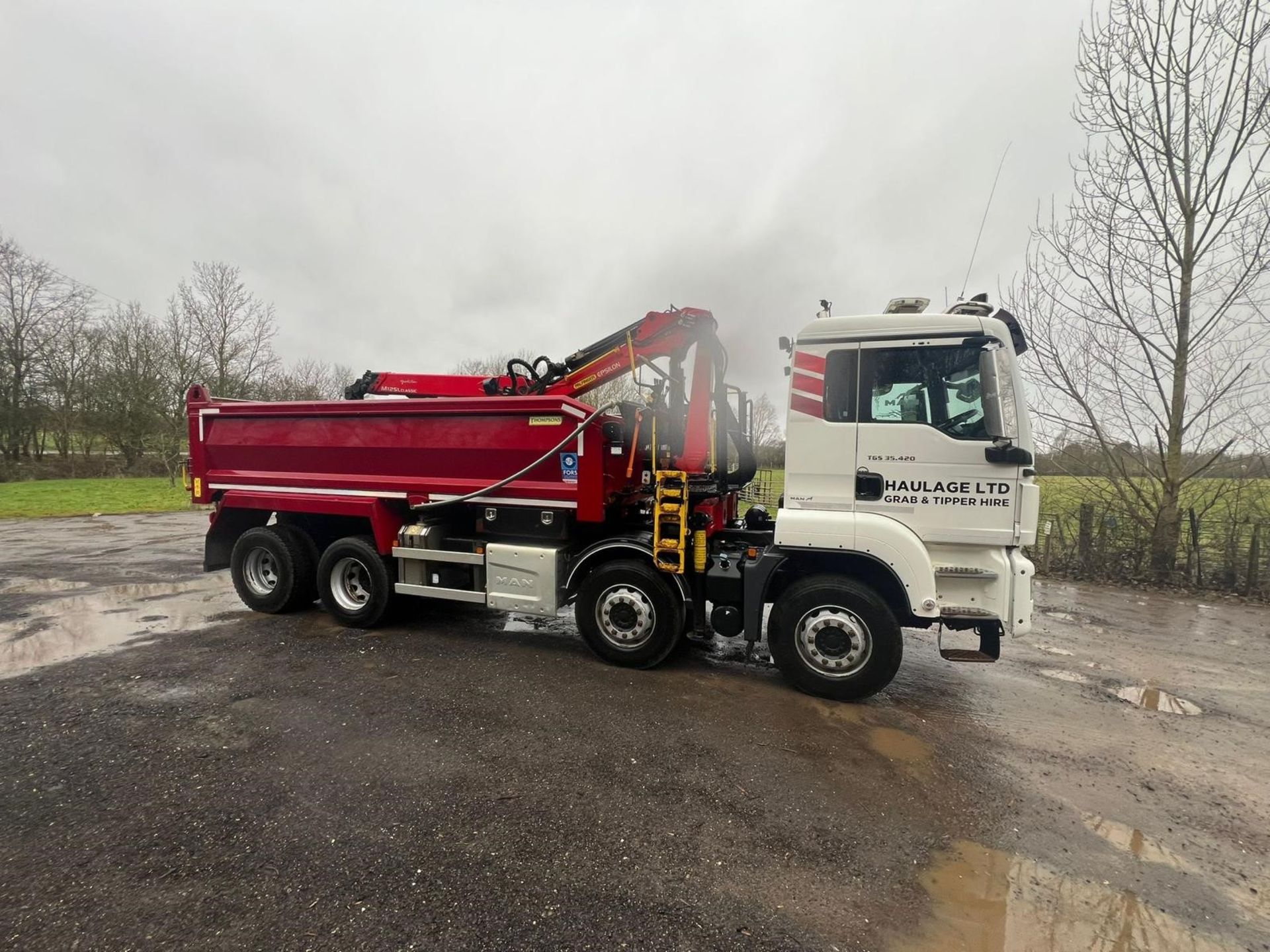 Man TGS 35420 8x4 BB Tipper Truck | OW68 AVK | Mileage: 289,446 km - Image 10 of 13