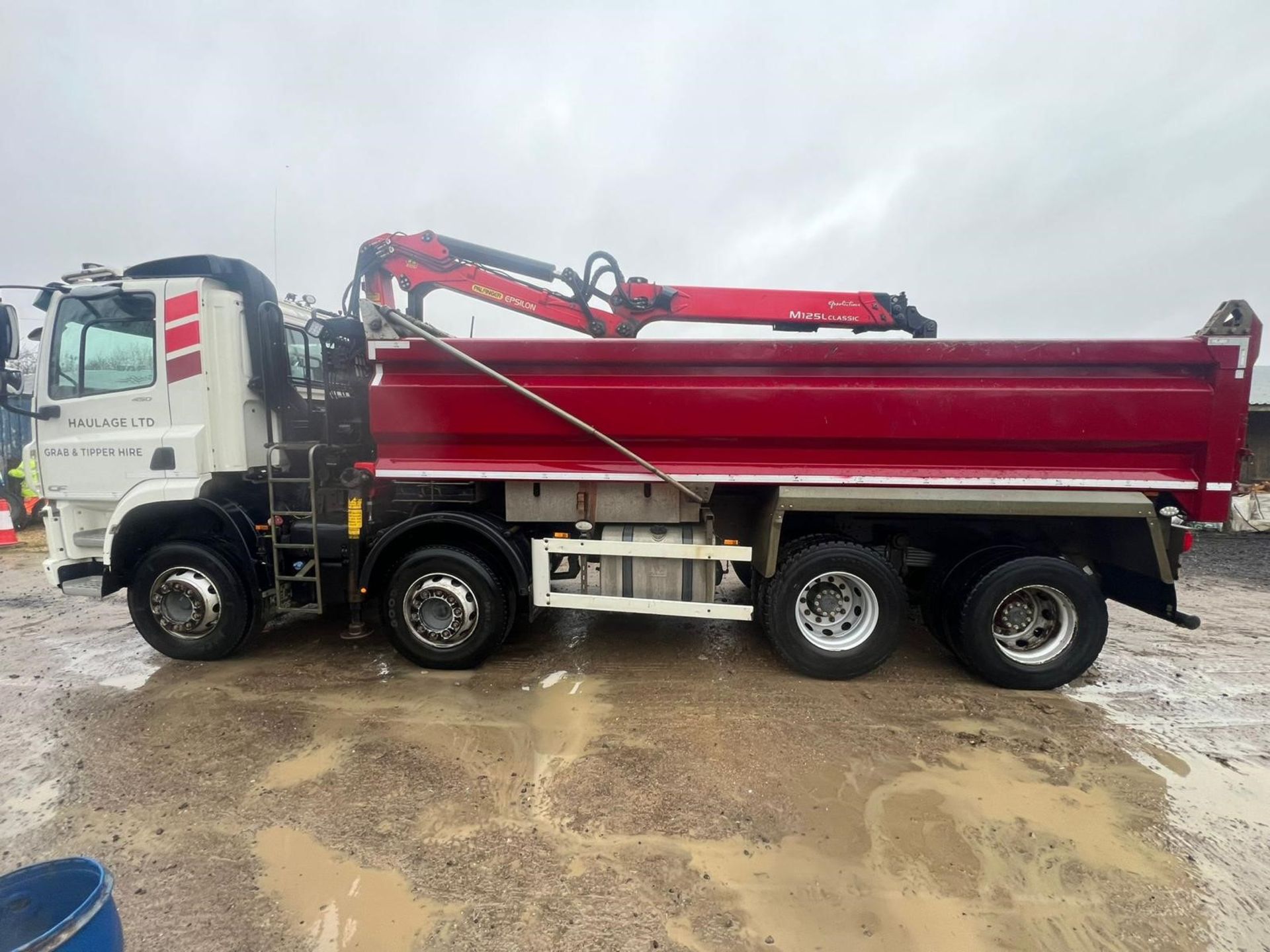 DAF FAD CF450 8x4 Tipper Truck | Mileage: 310,180 km - Image 3 of 10