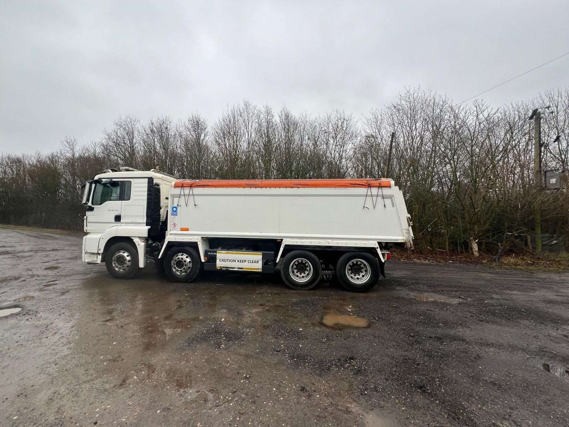 Man TGS 32T Tipper Truck | OW15 WPT | Mileage: 591,553.1 km - Image 6 of 12