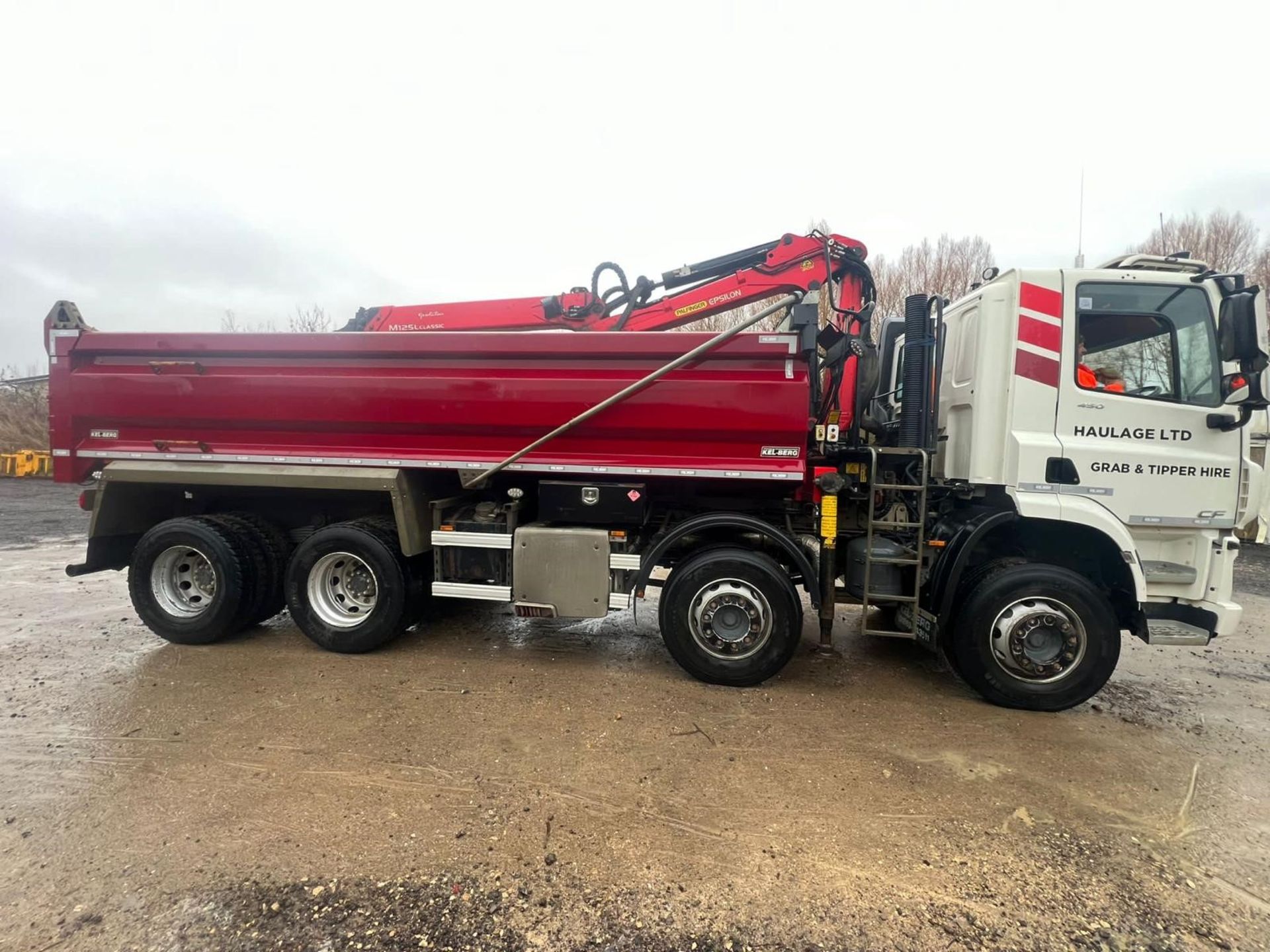 DAF FAD CF450 8x4 Tipper Truck | Mileage: 310,180 km - Image 7 of 10