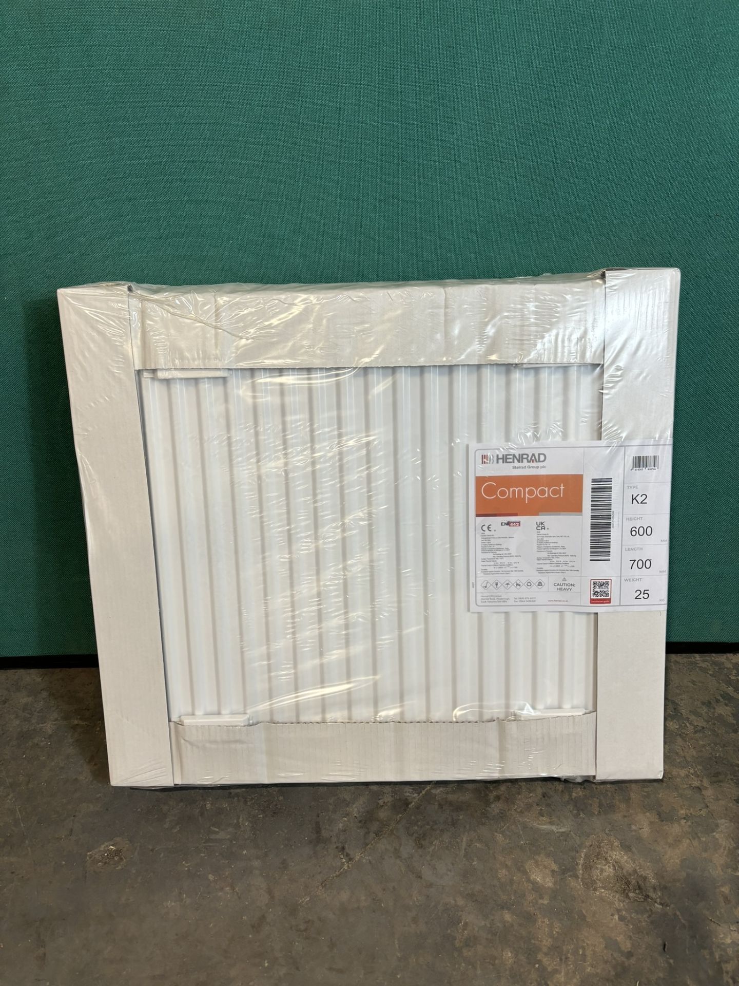 Henrad 600 x 700 Compact Type 22 Double Convector Radiator