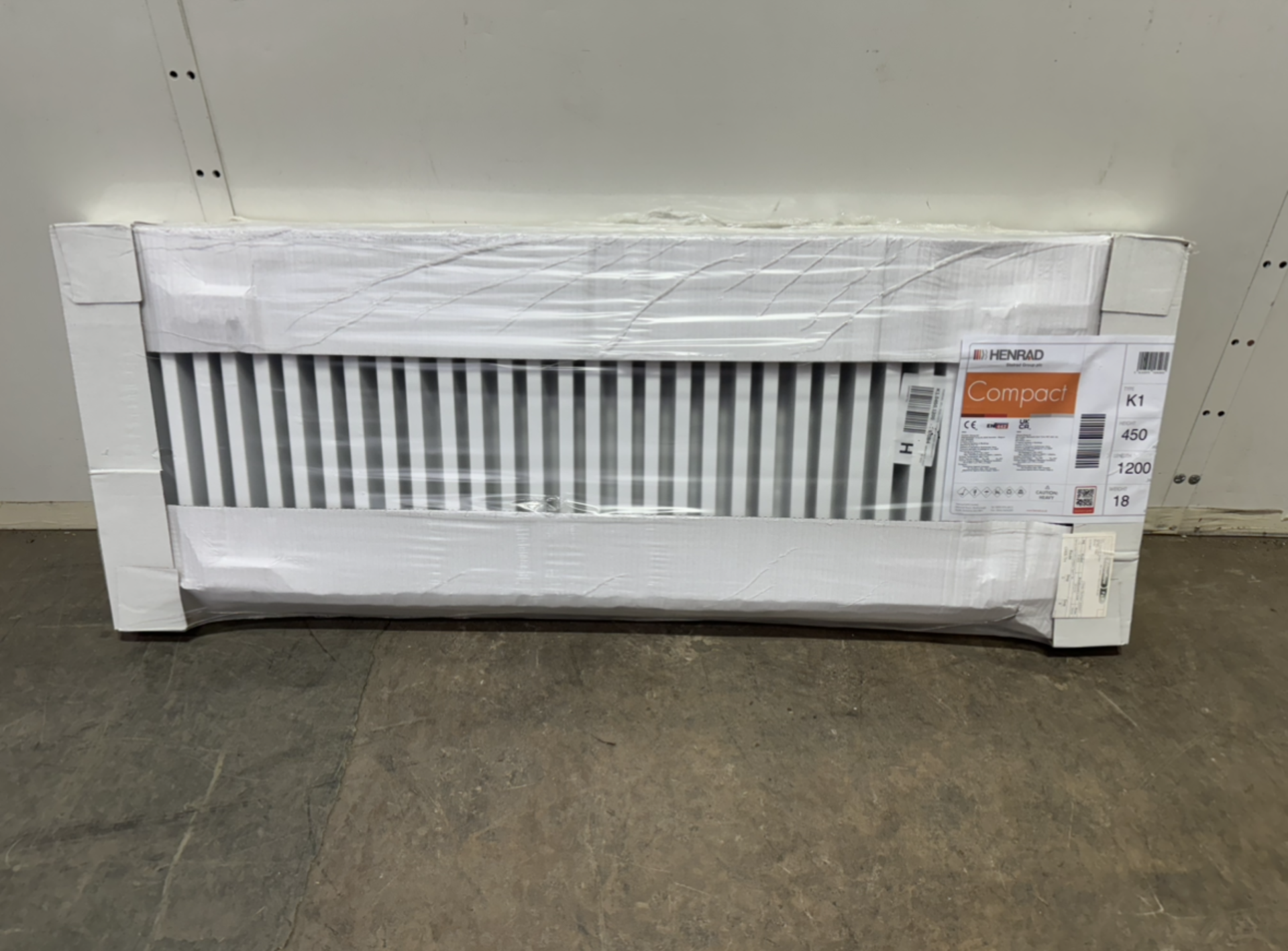 Henrad 450x1200 Compact Type 11 Single Convector Radiator