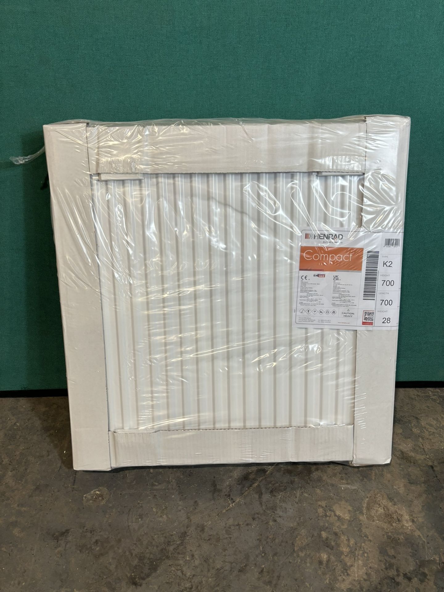 Henrad 700x700 Compact Type 22 Double Convector Radiator