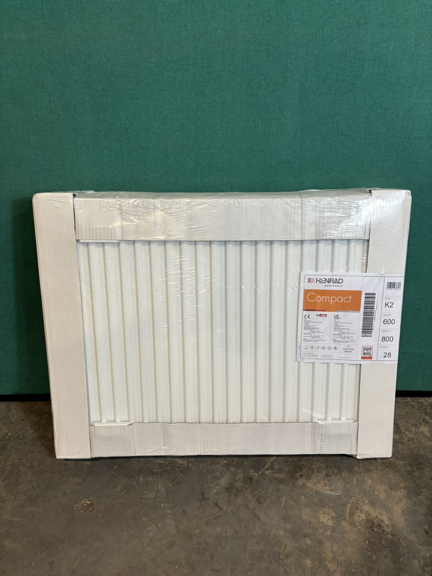 Henrad 600x800 Compact Type 21 Double Panel Single Convector Radiator