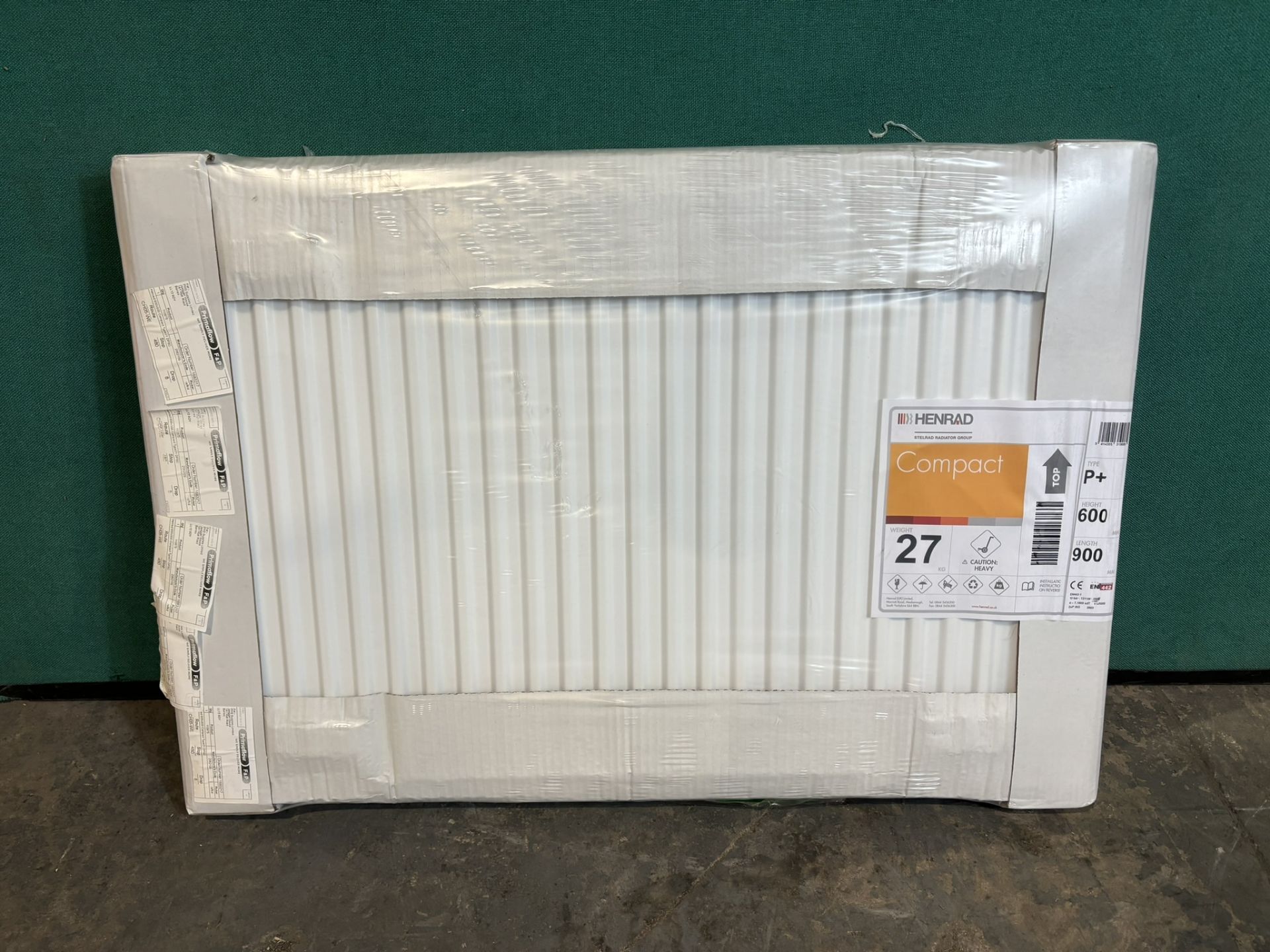 Henrad 600x900 Compact Type 21 Double Panel Single Convector Radiator