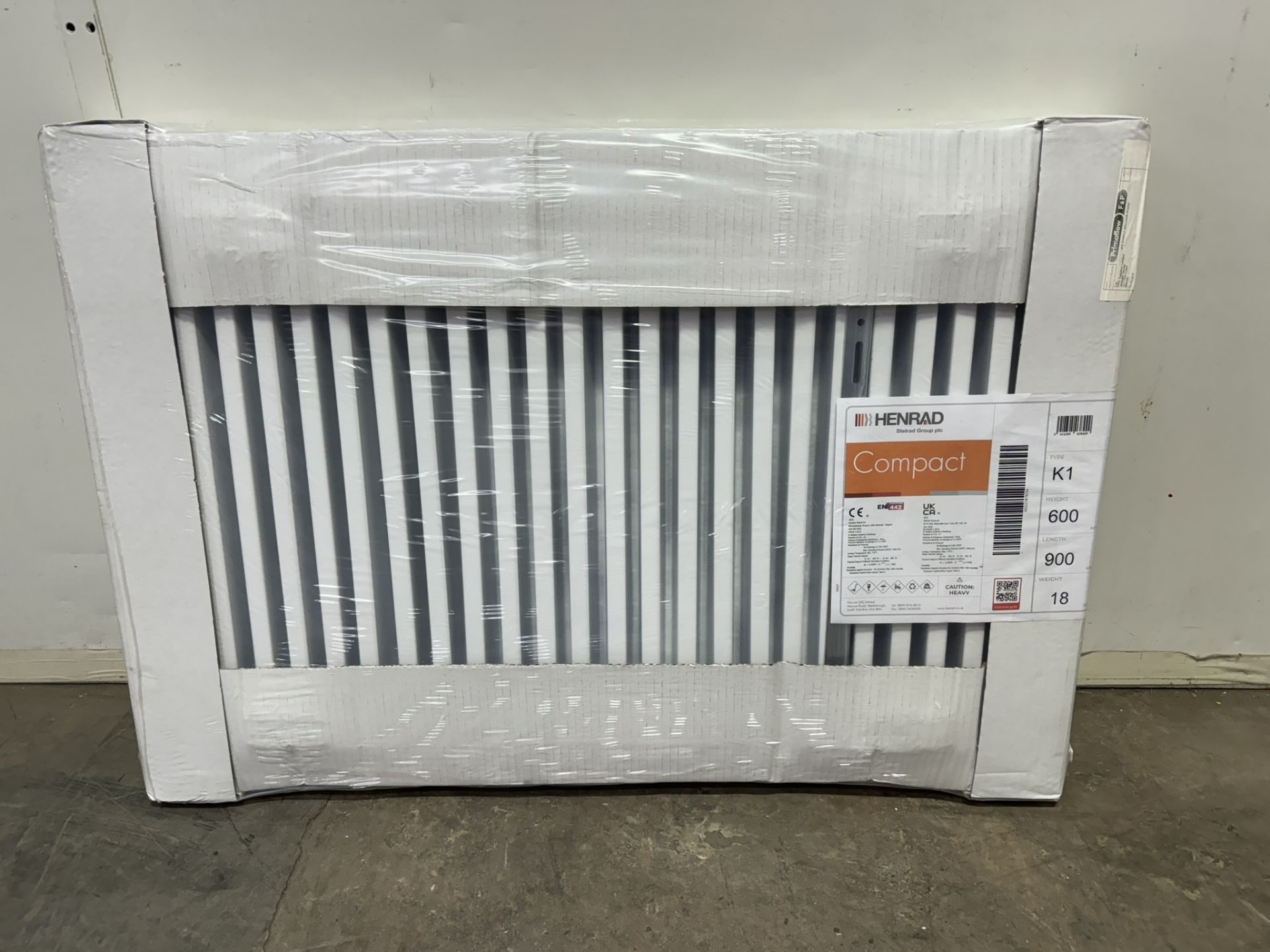 Henrad 600x900 Compact Type 11 Single Convector Radiator