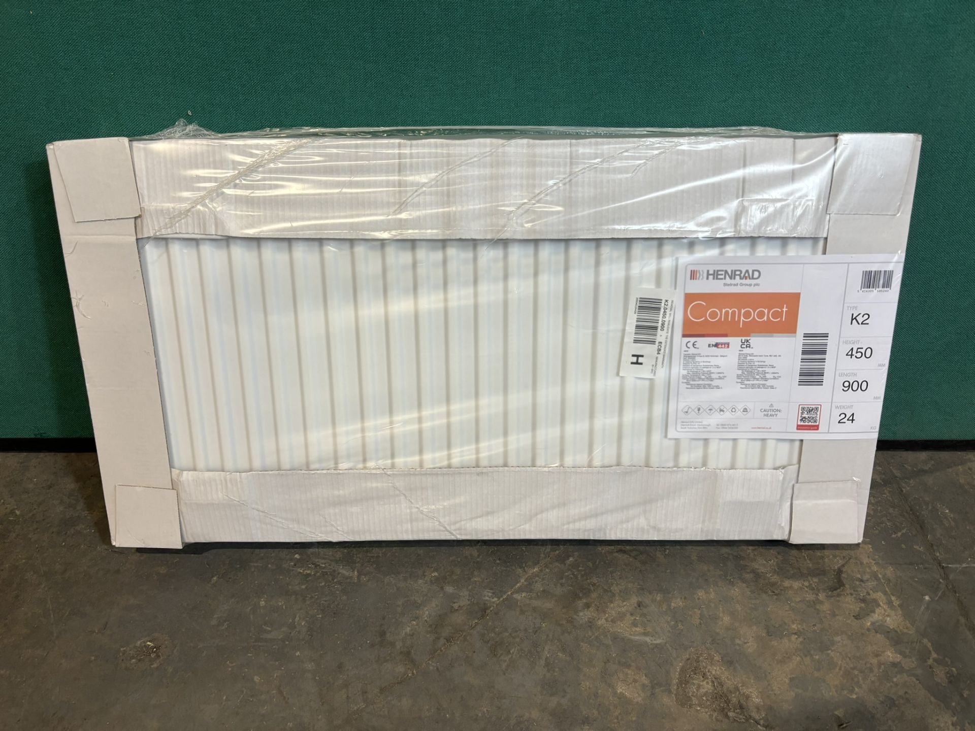Henrad 450x900 Compact Type 22 Double Convector Radiator