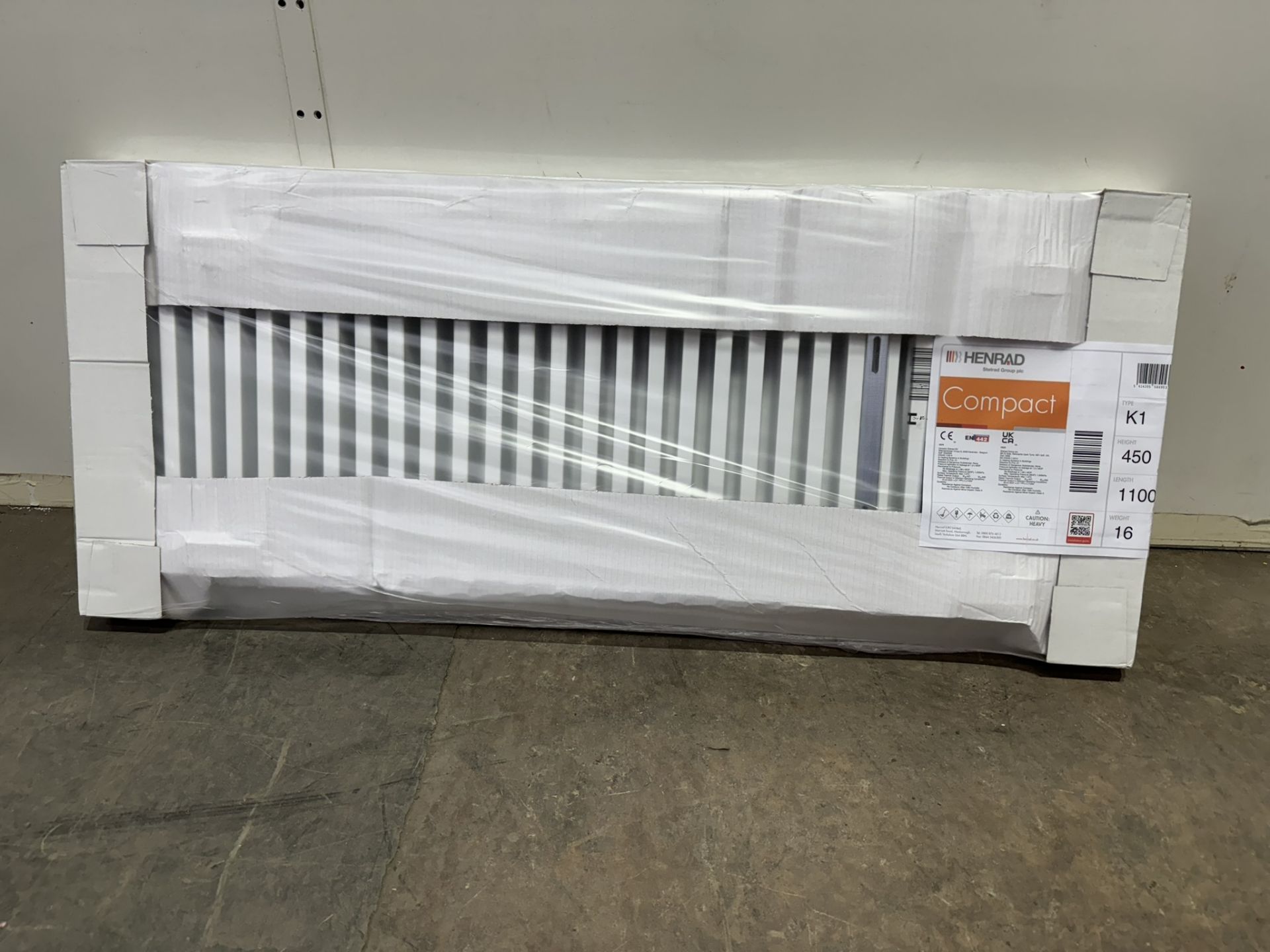 Henrad 450x1100 Compact Type 11 Single Convector Radiator