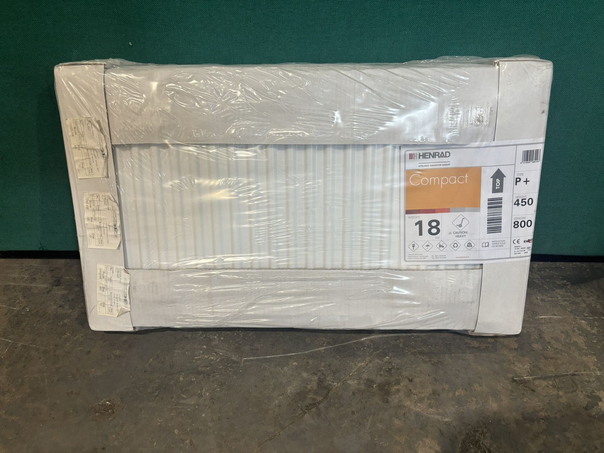 Henrad 450x800 Compact Type P+ Radiator