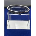 Ex-Display Nomination Single Bracelet Clear Crystals