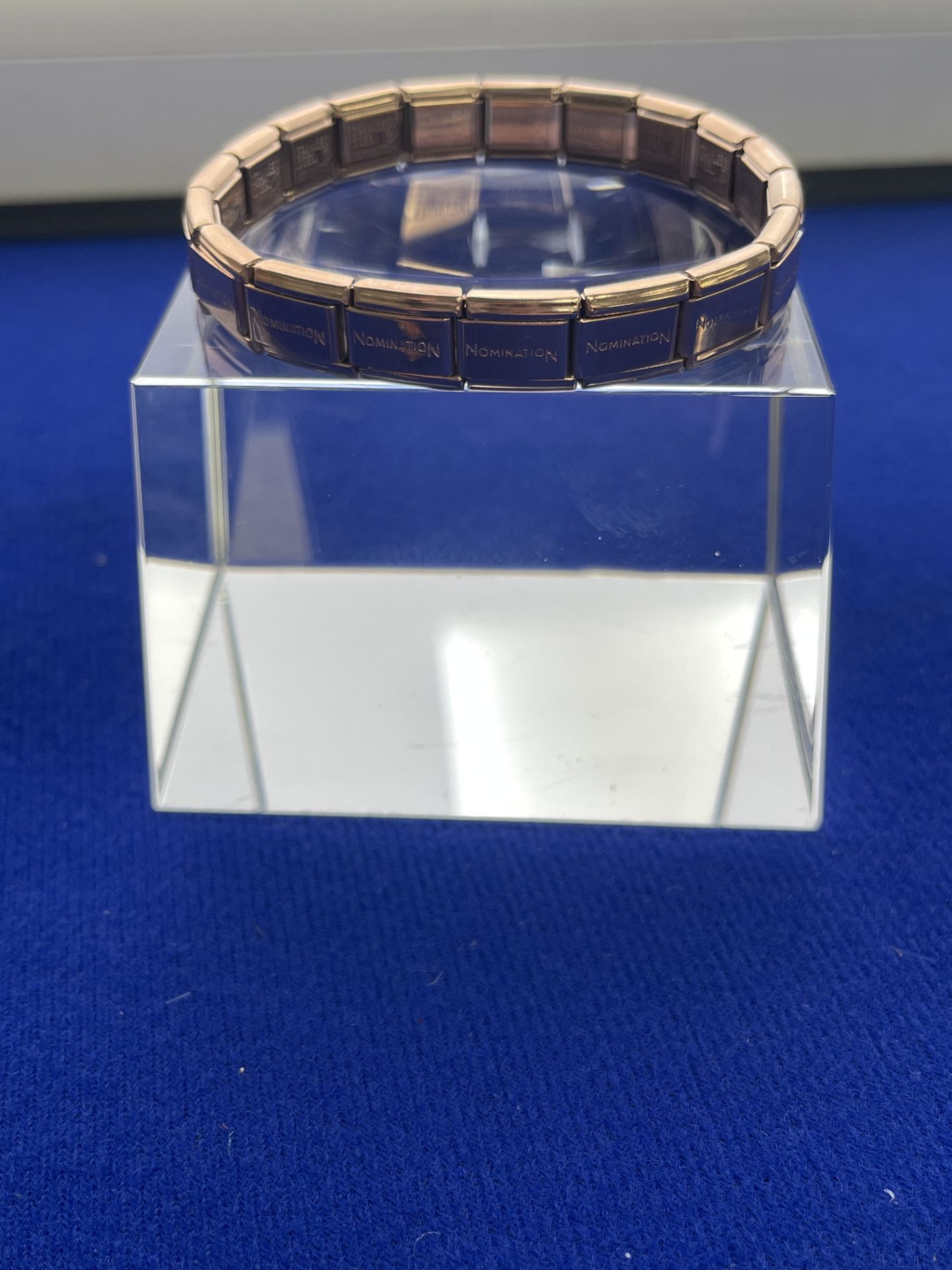Ex-Display Classic Nomination Rose Gold Starter Bracelet - Image 2 of 2