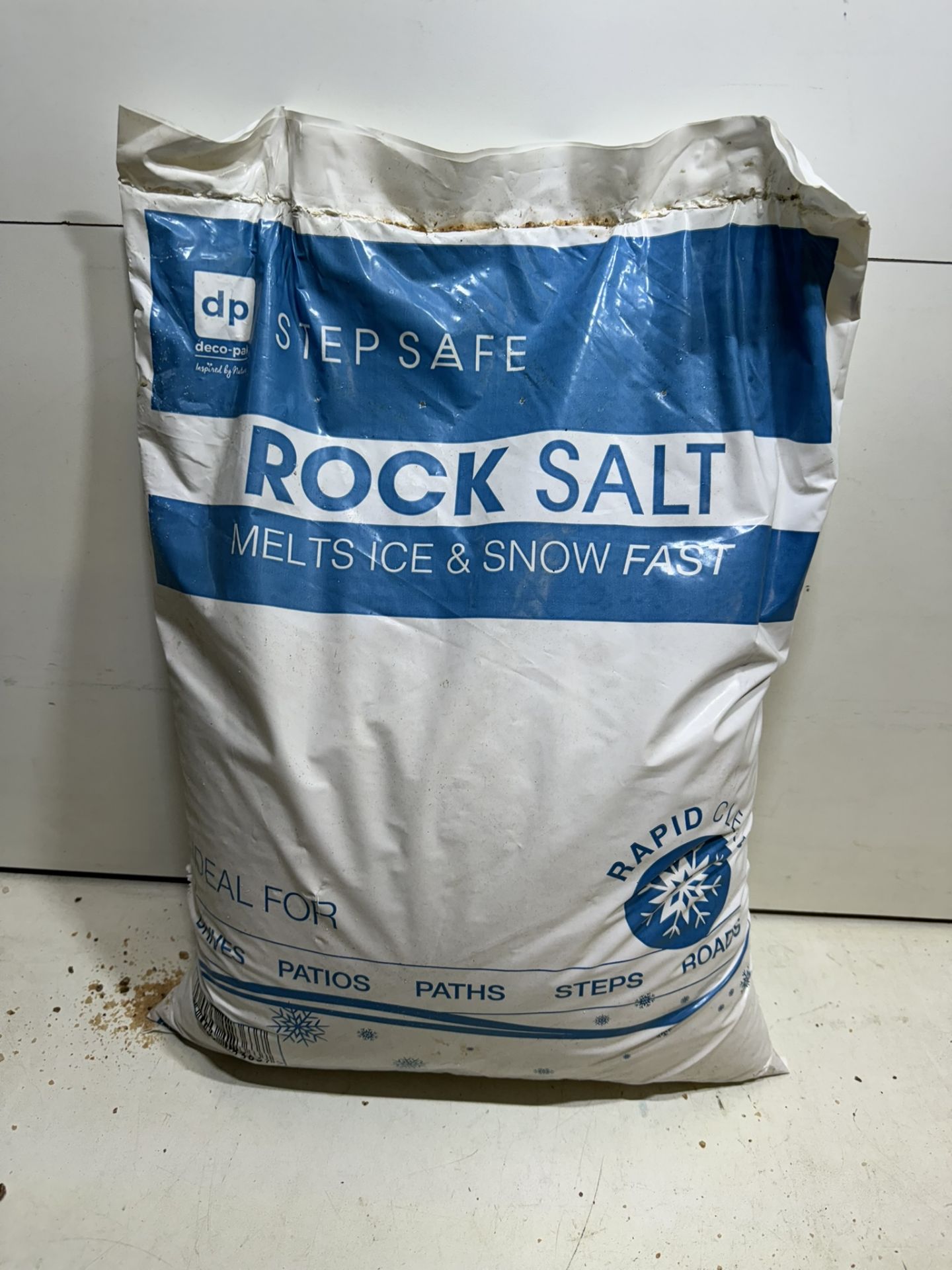 2 x Bags Of Step Safe Rock Salt