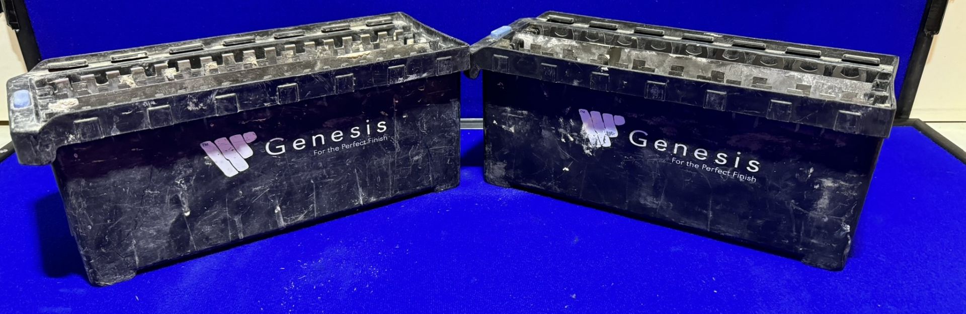 Genesis Stainless Steel 6-Blade XL Trowel Box Set