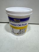 6 x Tubs Everbuild Linseed Oil Putty