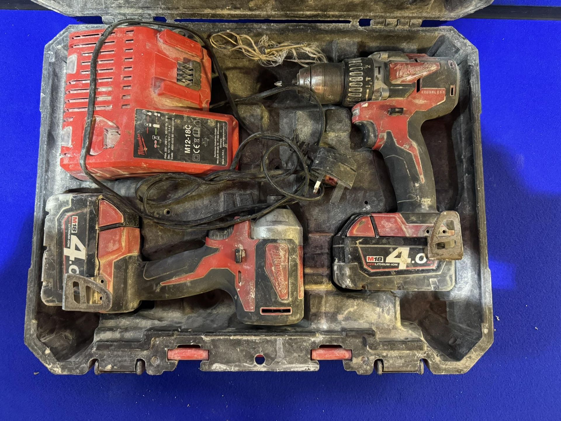 Milwaukee Cordless Combi Set - As Pictured - Image 2 of 9