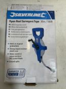 Silverline Open Reel Surveyors Tape