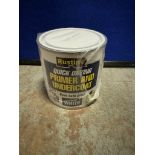 4 x Tins Of Rustings Quick Drying Primer & Undercoat