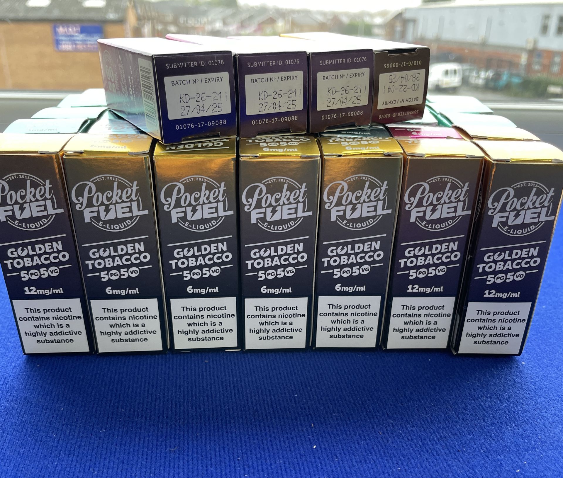 39 x Pocket Fuel E-Liquids in Original Packaging