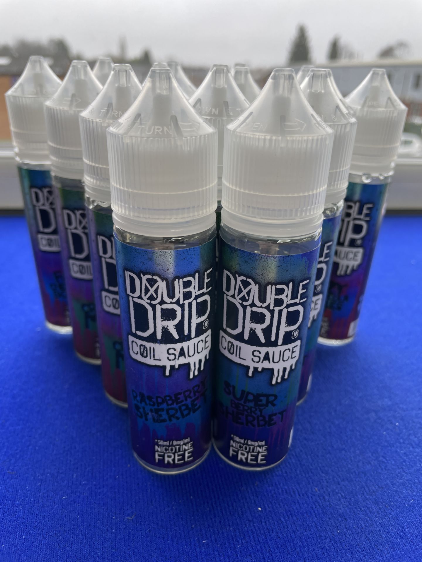 15 x Double Drip Coil Sauce Nicotine Free E-Liquids | 50ml