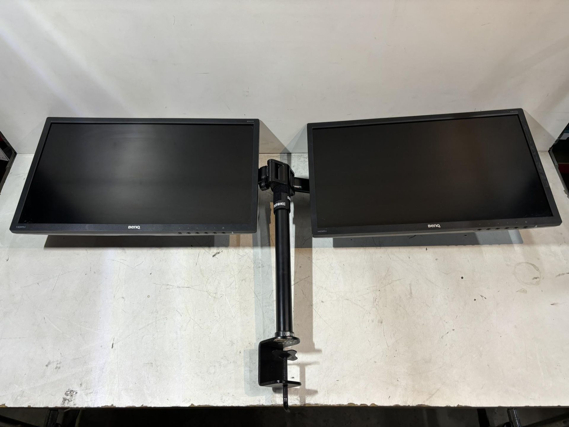 4 x BenQ Gw2270-B 21.5-inch LCD Monitors With Dual Monitor Stands - Image 6 of 10
