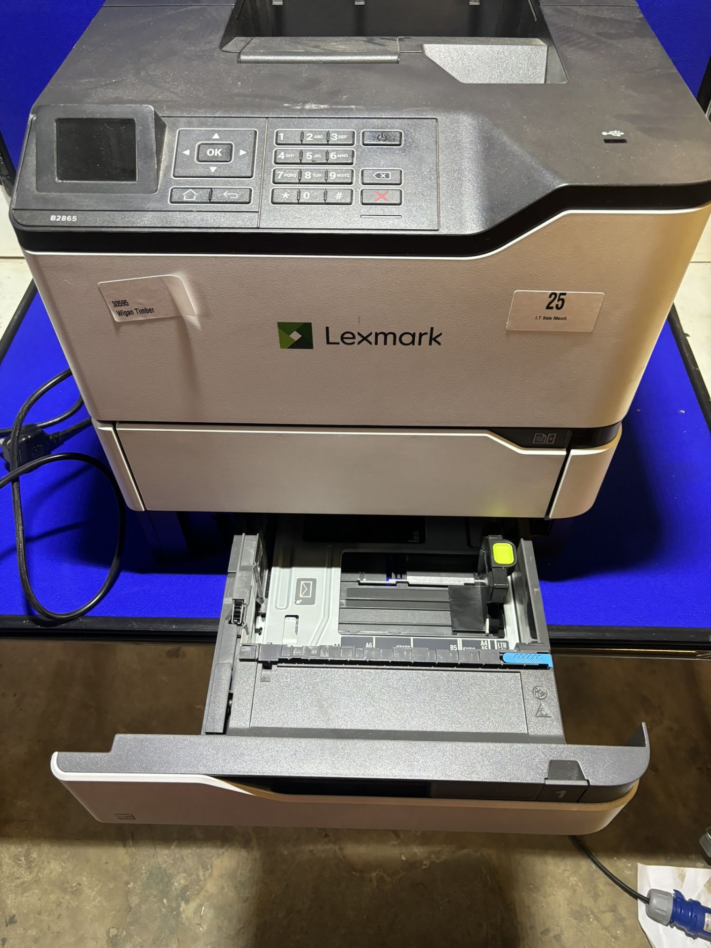 Lexmark B2865dw A4 Mono Laser Printer - Bild 4 aus 9