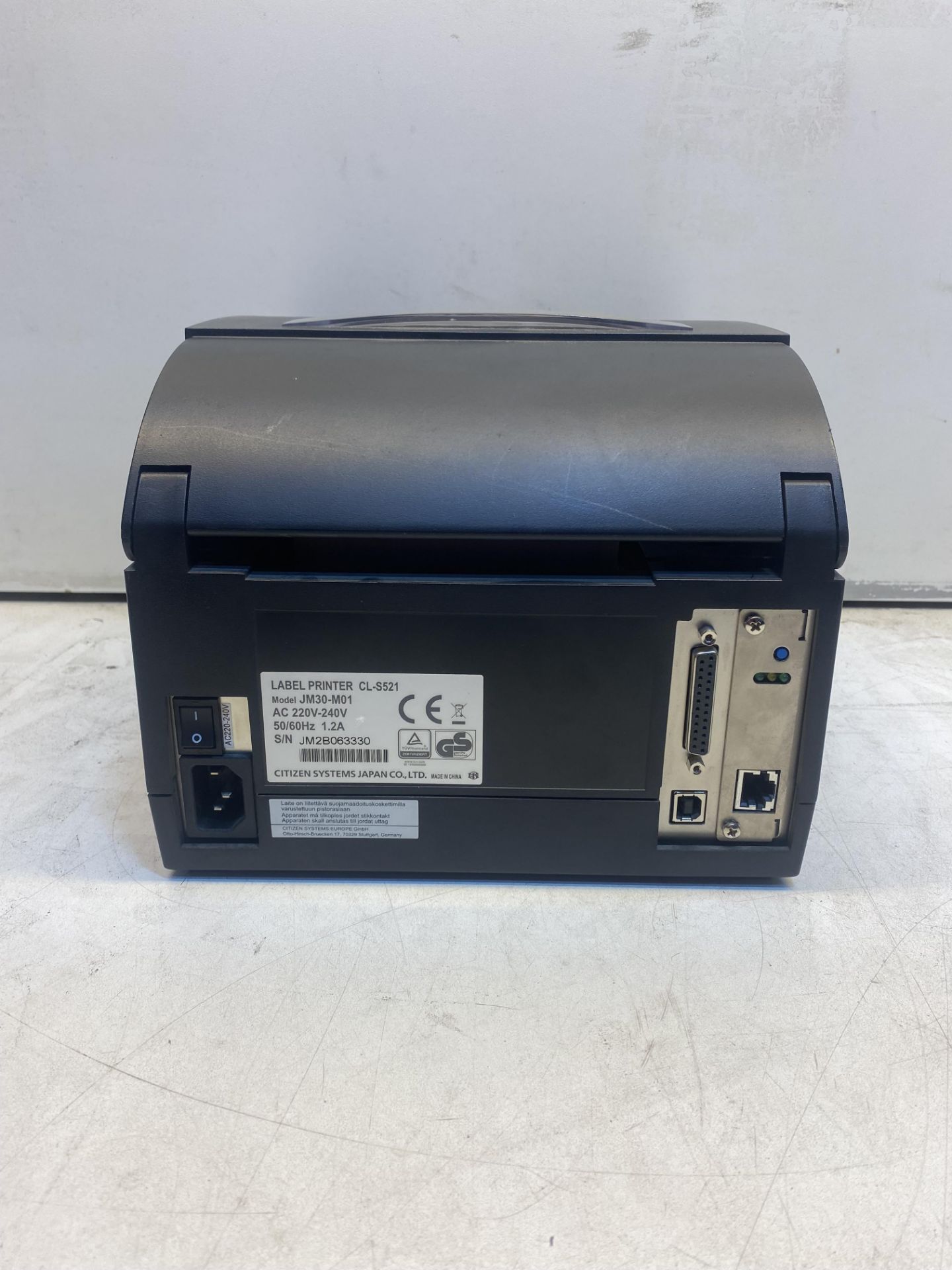 Citizen CL-S521 JM30-M01 Direct Thermal Label Printer - Image 8 of 9