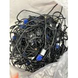 Quantity of Various Leads and Cables for Computer Equipment