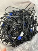 Quantity of Various Leads and Cables for Computer Equipment