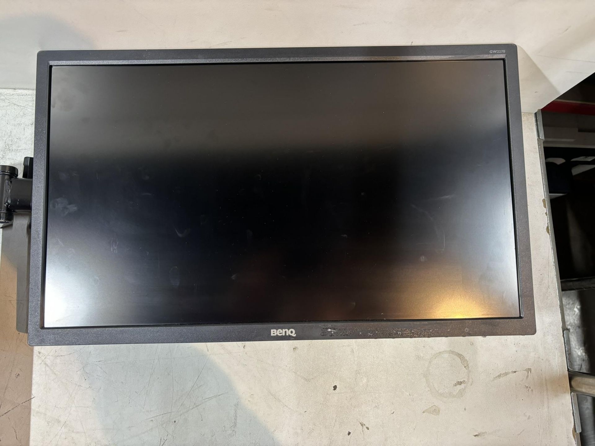 4 x BenQ Gw2270-B 21.5-inch LCD Monitors With Dual Monitor Stands - Bild 3 aus 10