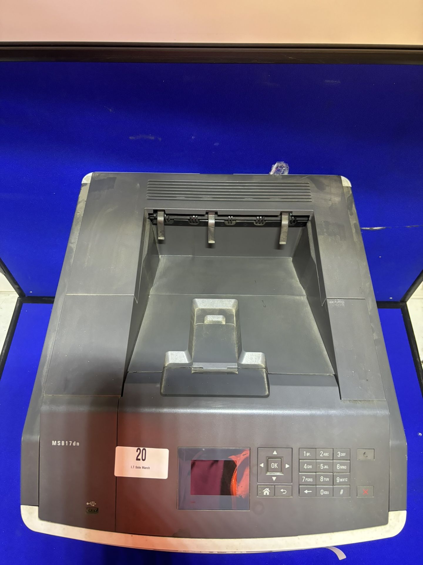 Lexmark MS817dn A4 Mono Laser Printer - Image 6 of 10