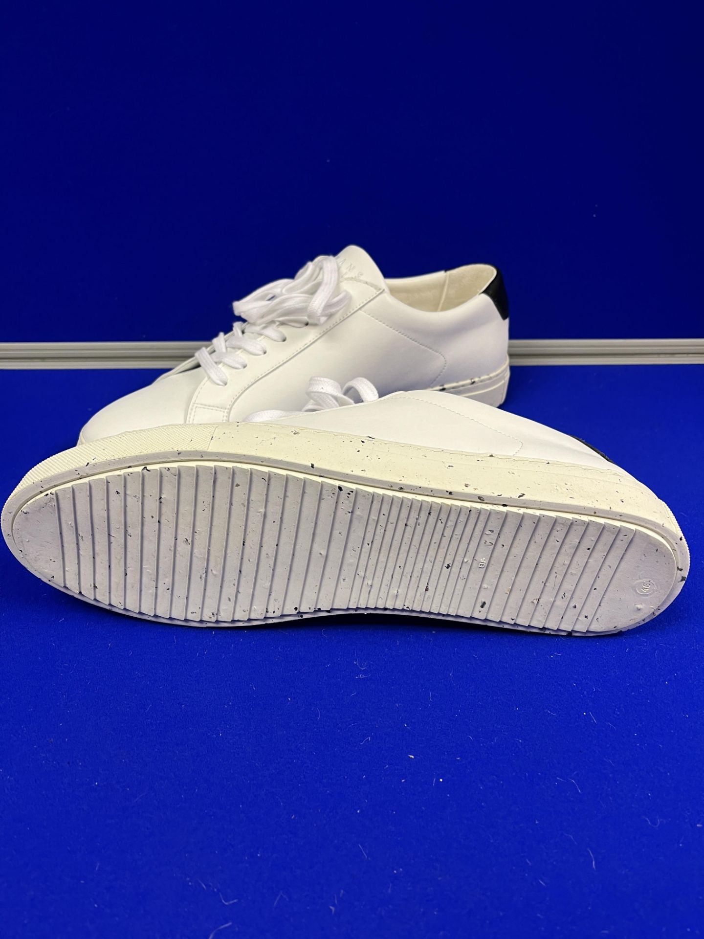 Humans are Vain Tide Trainers - White Size UK 12 - Image 2 of 2