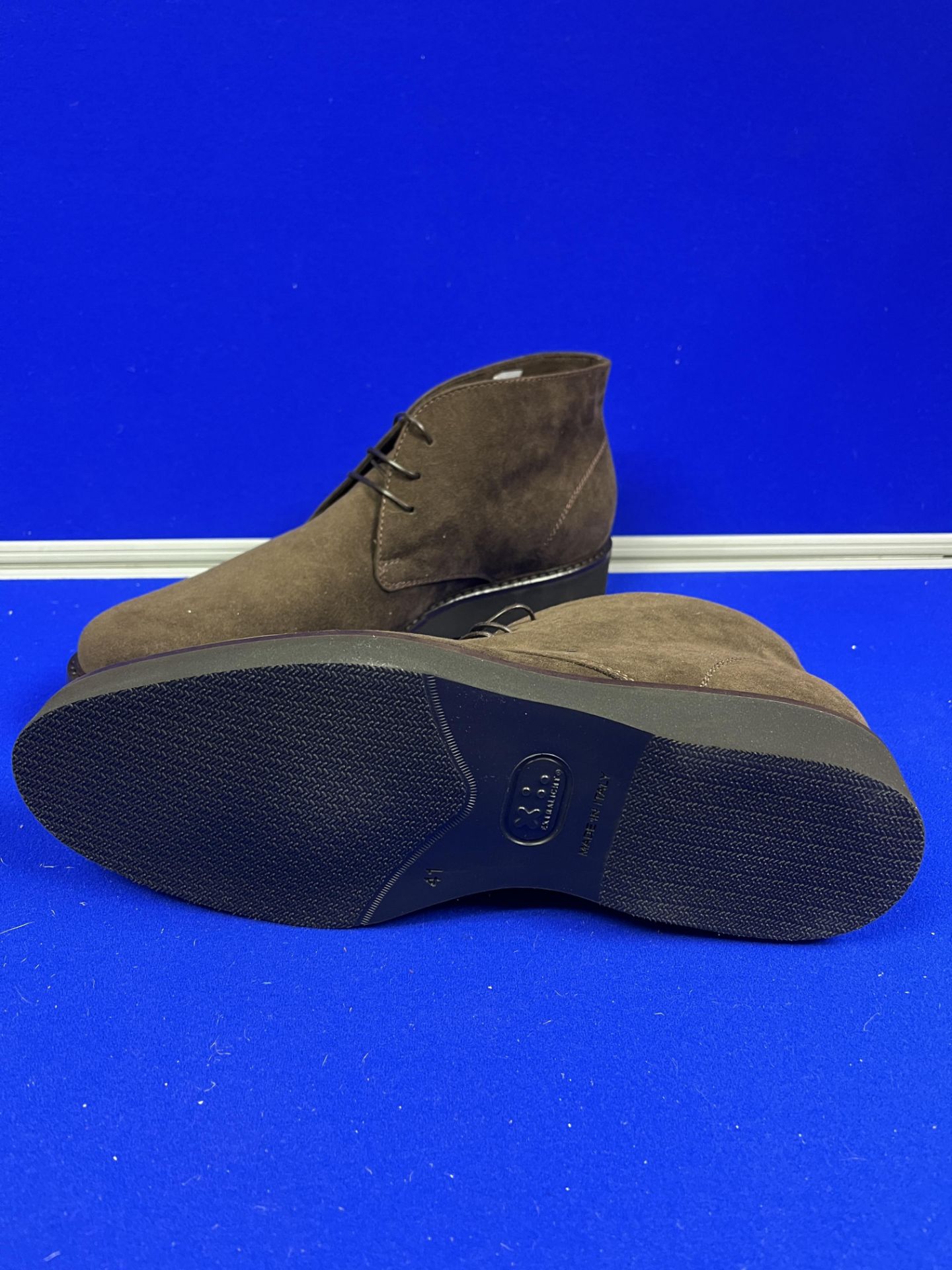 Extra Light Suede Brown Chelsea Boots - Size UK 7 - Bild 2 aus 3