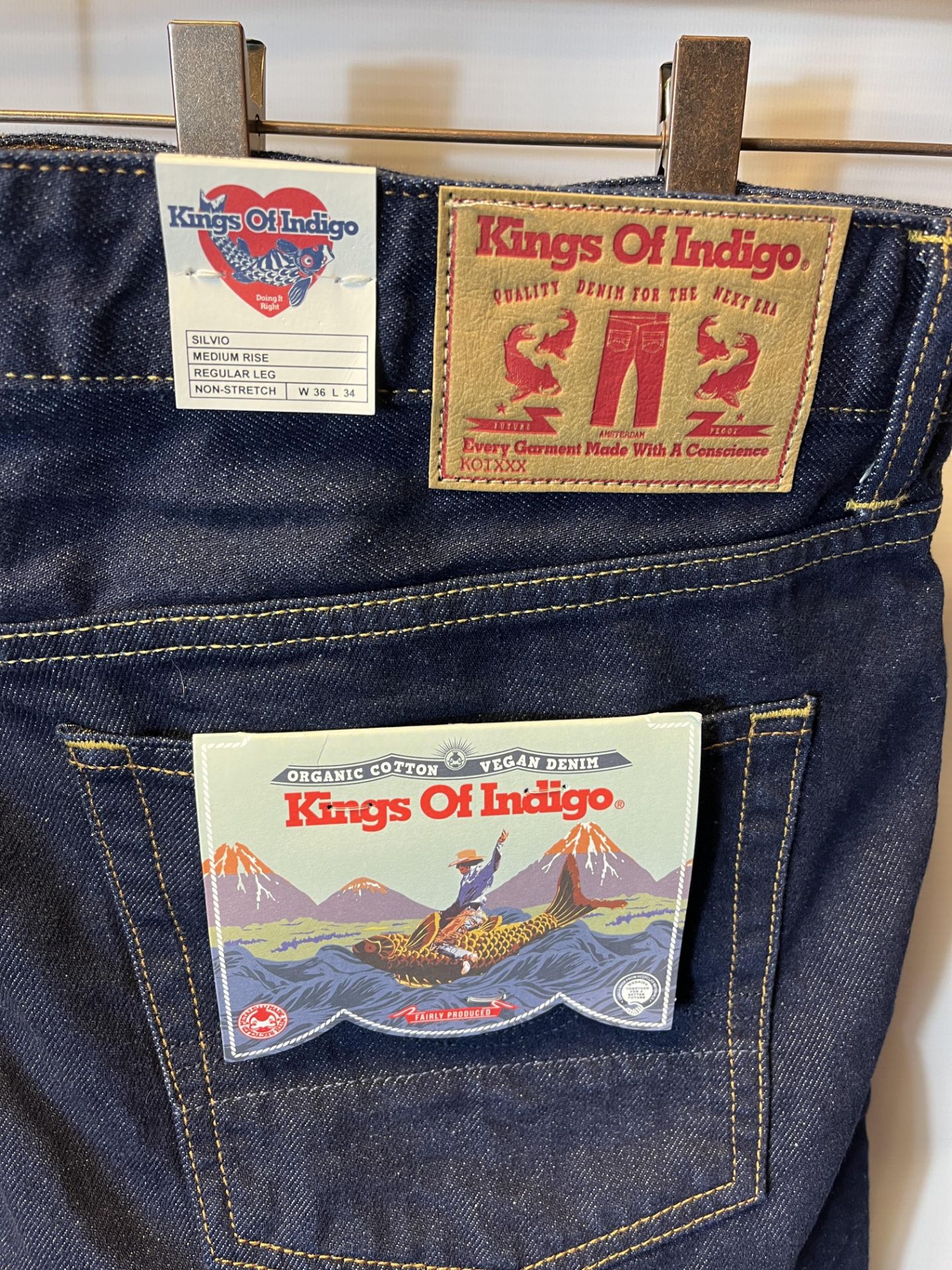 29 x Various Kings of Indigo Jeans - Sizes in Description - Bild 14 aus 16