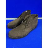 Extra Light Suede Brown Chelsea Boots - Size UK 7