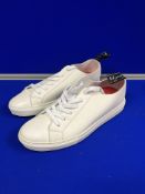 Good Guys White Leather Trainers - Size EU45