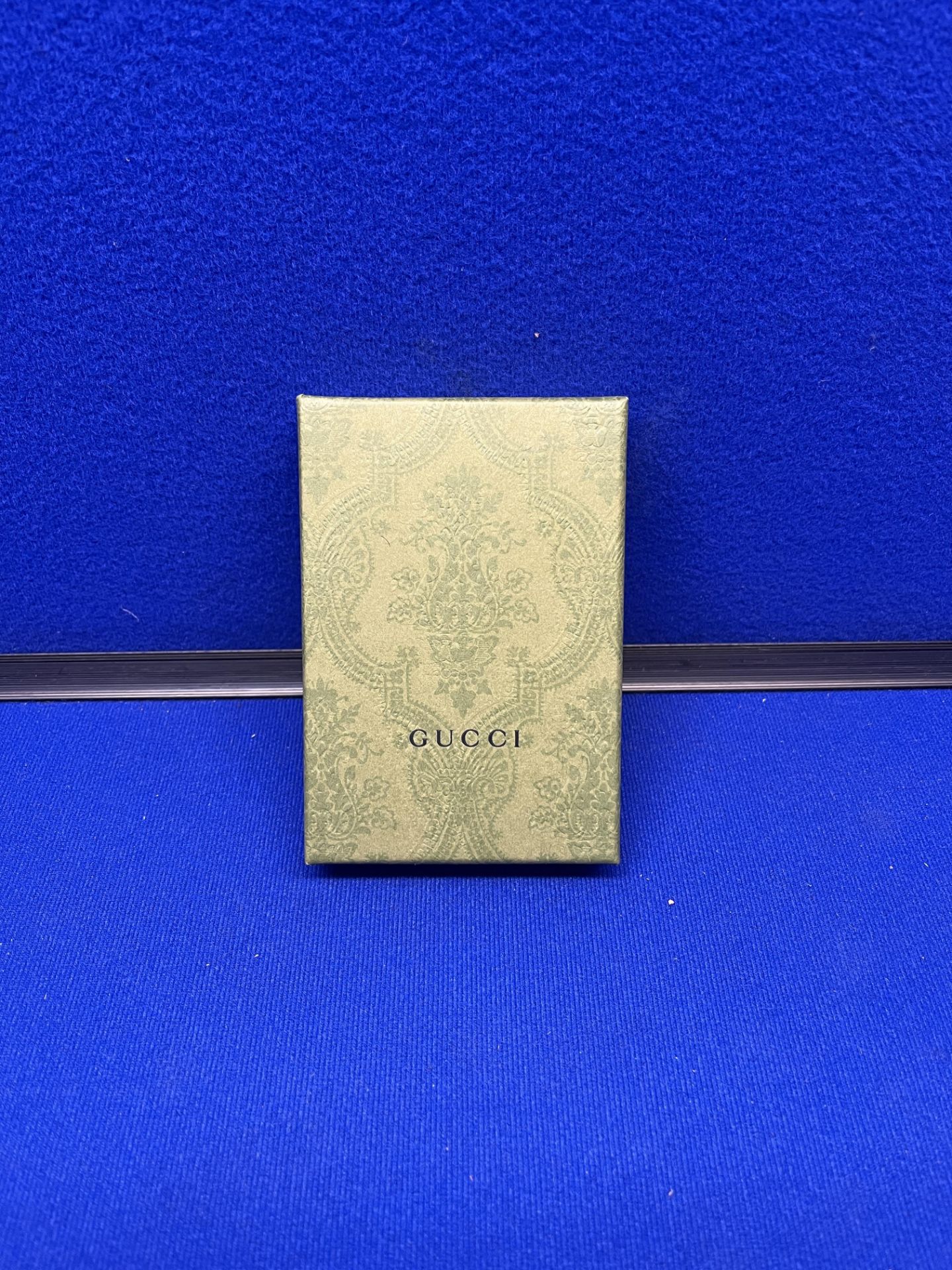 Gucci Double G Black Leather Card Holder - Image 3 of 4