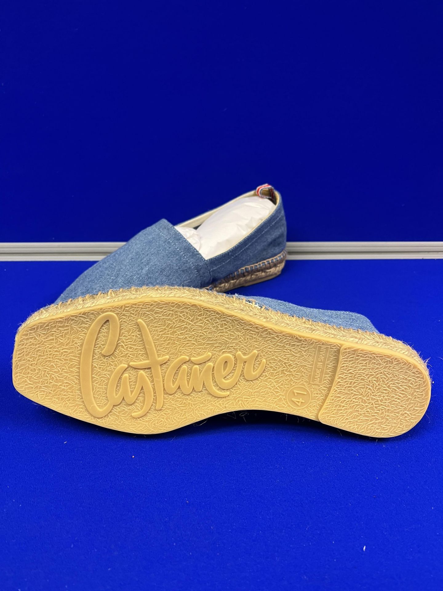 Castaner Slip On Shoes - Blue Size EU41 - Image 2 of 2