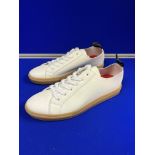 Good Guys Vegan Leather Trainers - White - Size UK 12