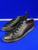 Good Guys Vegan Leather Trainers - Black - Size UK 12